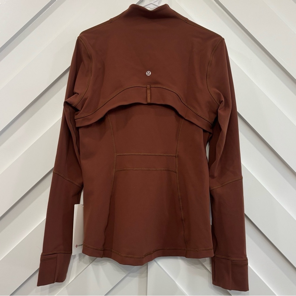 NWT Lululemon Define Jacket *Luon In Roasted Brown Size 10 - Picture 2 of 11